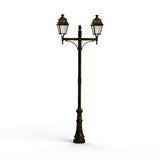 Lampadaire Avenue 4 N°9 LED 35W 2700°K Patine dorée 009 PMMA clair structuré 104365009