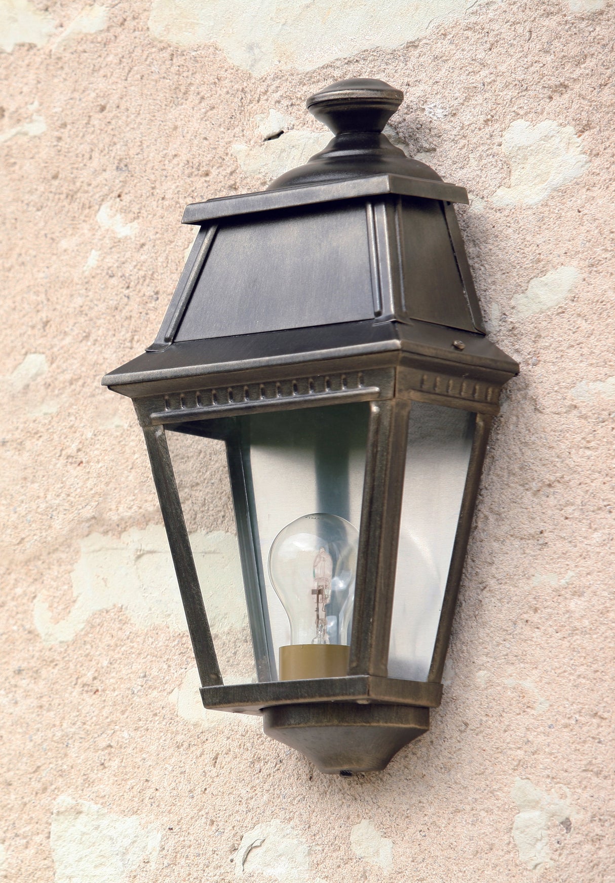 Lampadaire Avenue 2 N°8 LED clair Laiton vernis teinté 070 102123070