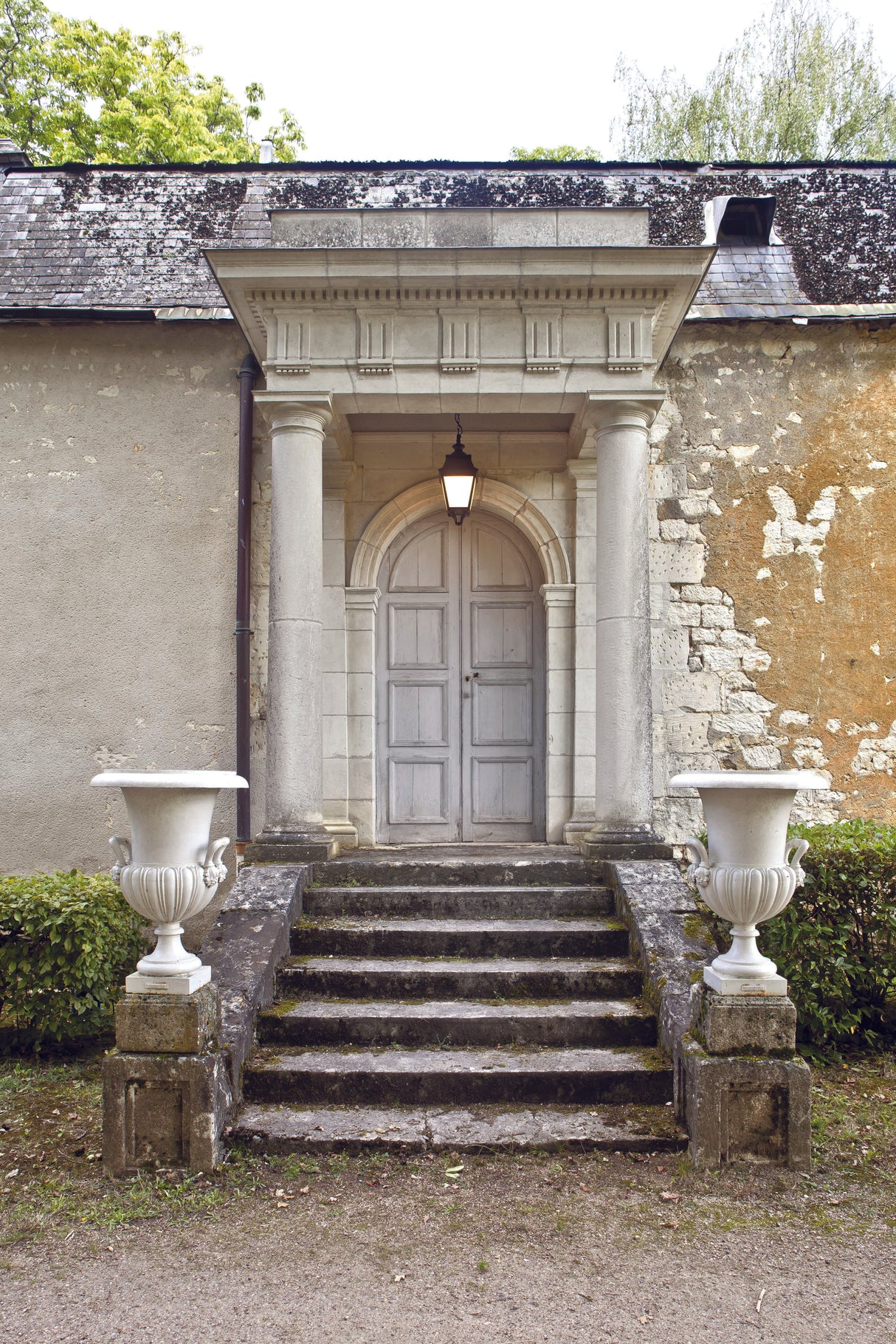Lampadaire Avenue 3 N°7 LED Warm Vert 067 Diffuseur opale 103130067