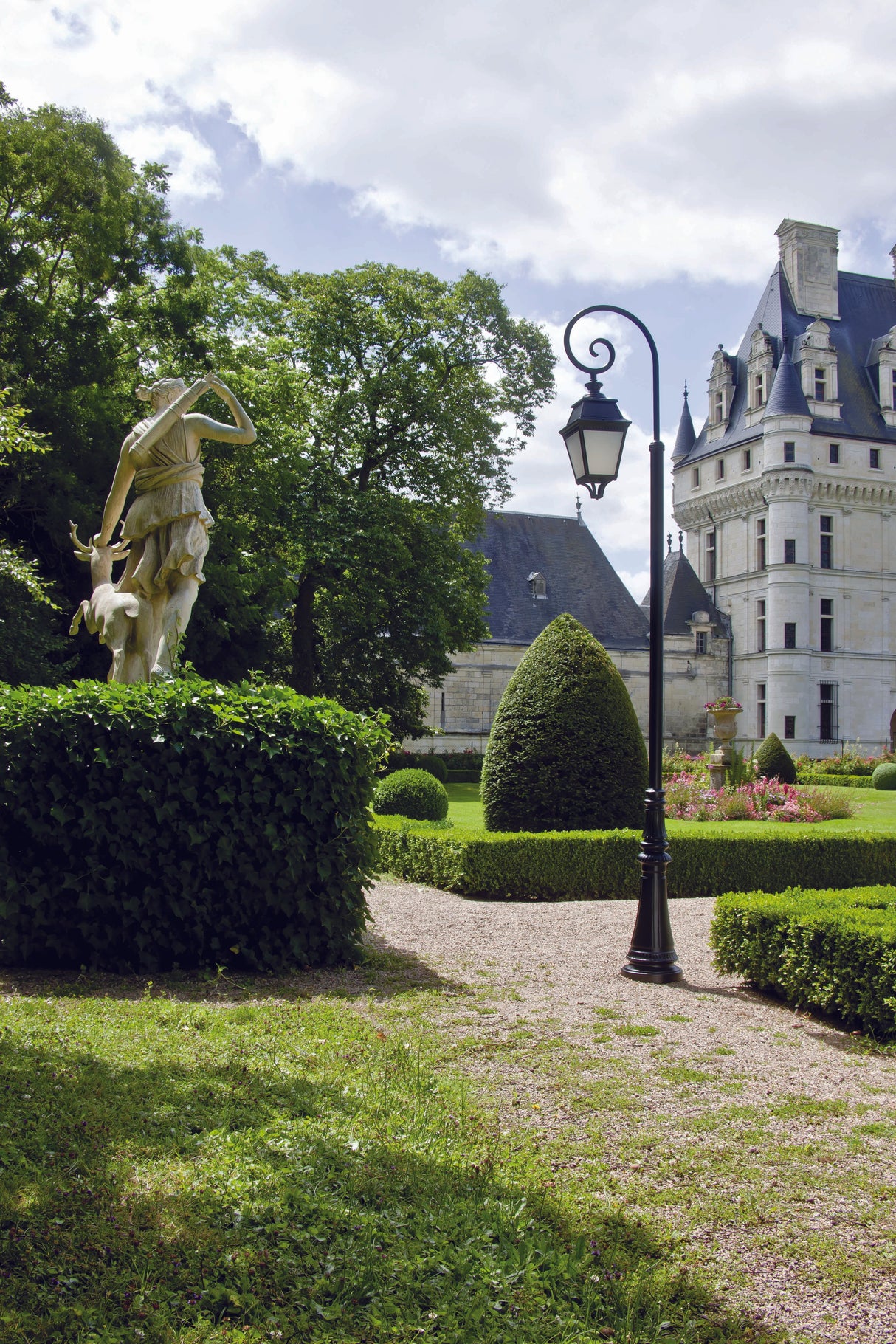 Borne Avenue 3 N°6 LED Warm Vert 067 Diffuseur clair 103223067