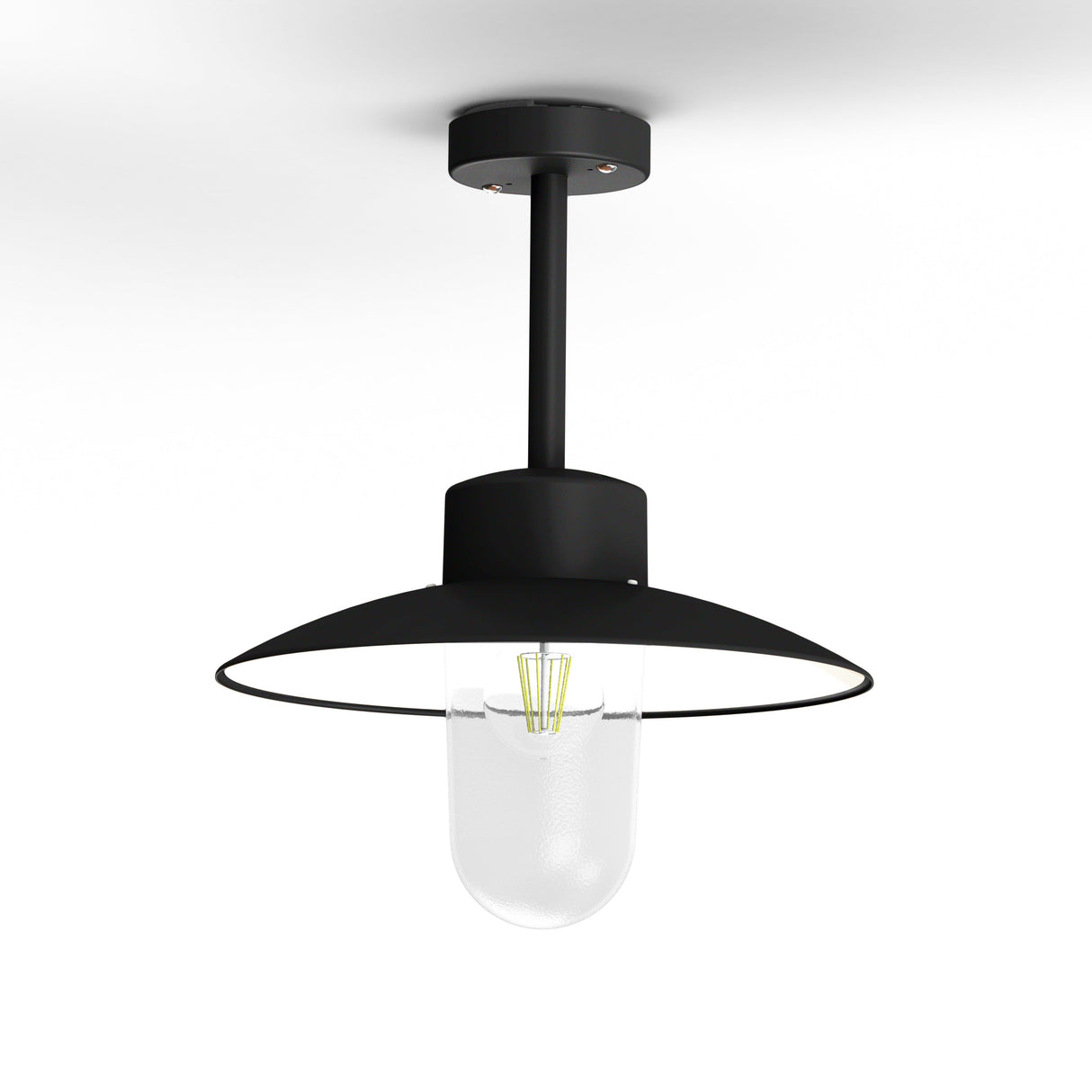 Plafonnier Belcour N°2 clair Noir foncé 000 106003000