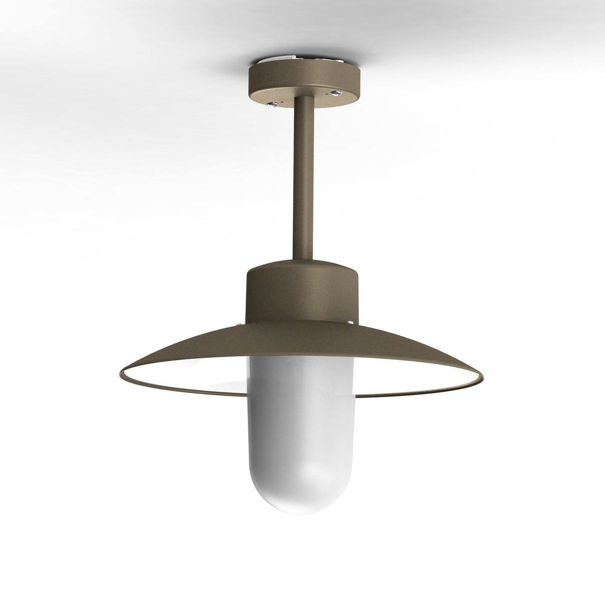 Plafonnier Belcour N°2 opale Grès 054 106004054