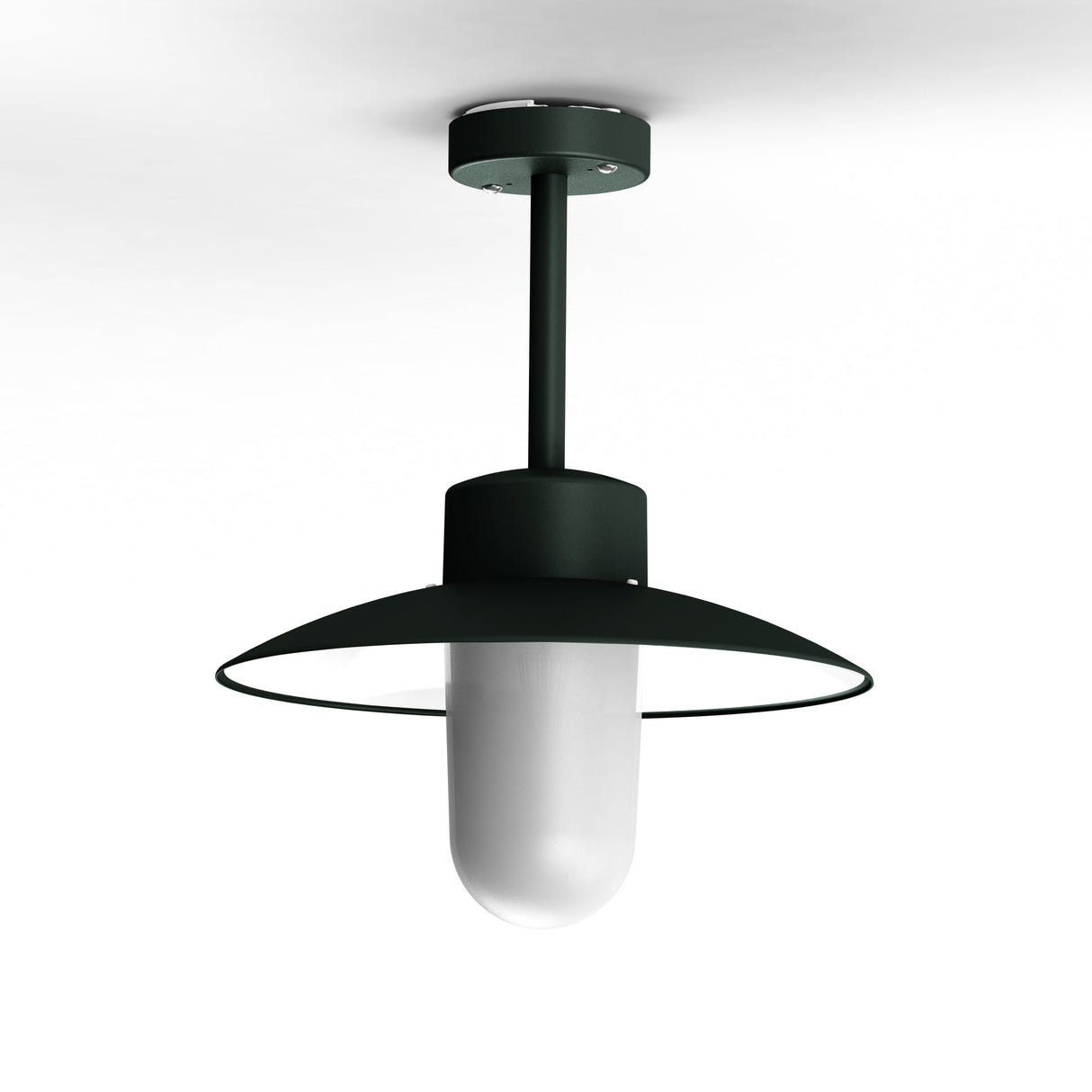 Plafonnier Belcour N°2 opale Gris ardoise 059 106004059