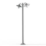 Lampadaire Belcour N°5 opale Gris métal 023 106010023