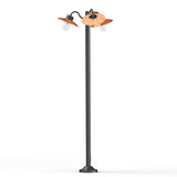 Lampadaire Belcour N°6 clair Cuivre vernis sans patine 084 106011084
