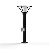 Borne Bermude N°3 prise type F Gris noir 107 115005107-sk