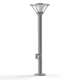Borne Bermude N°4 prise type J Gris soie 105 115008105-ch
