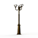 Lampadaire Boréal N°9 opale Patiné doré 009 111015009