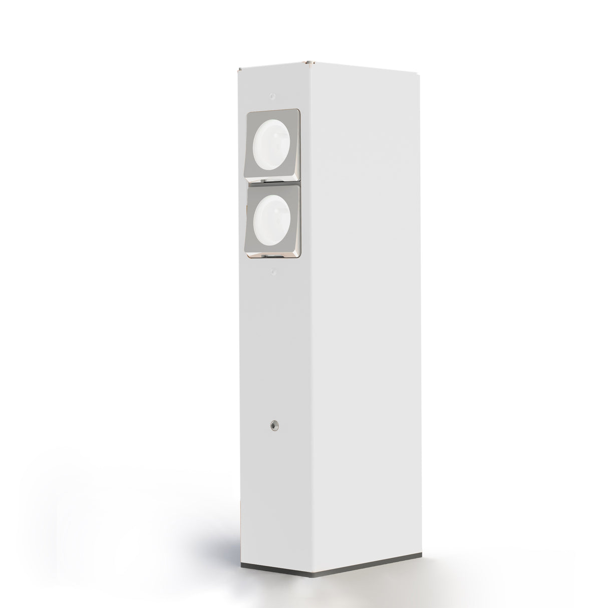 Bornéo N° 4 avec 2 prises type F Blanc 001 107013001