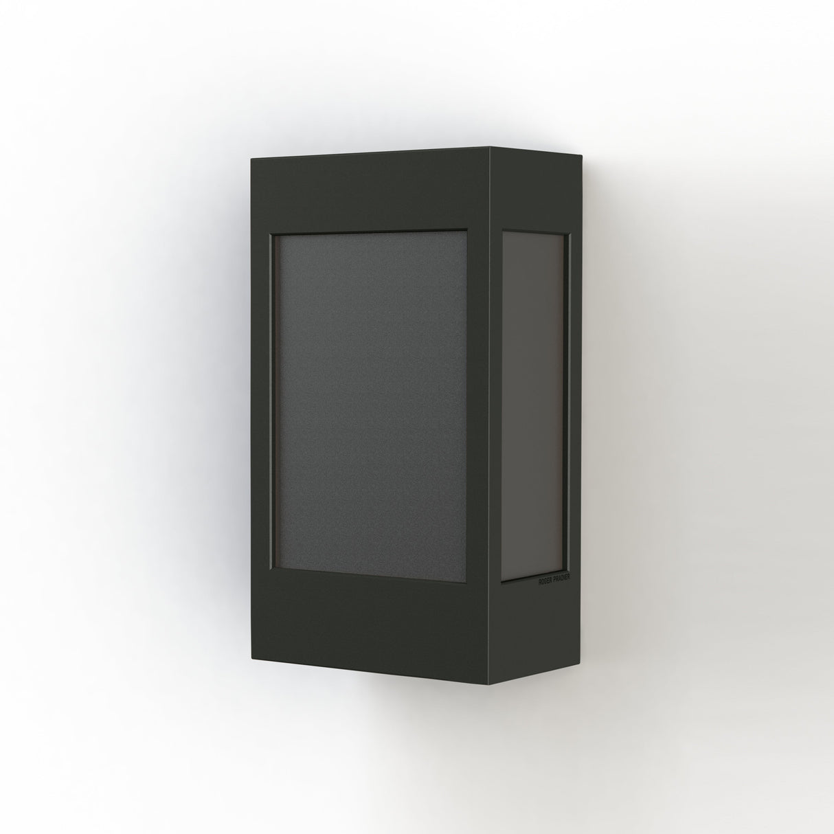 Applique Brick² N°1 PMMA noir Gris anthracite 006 108004006