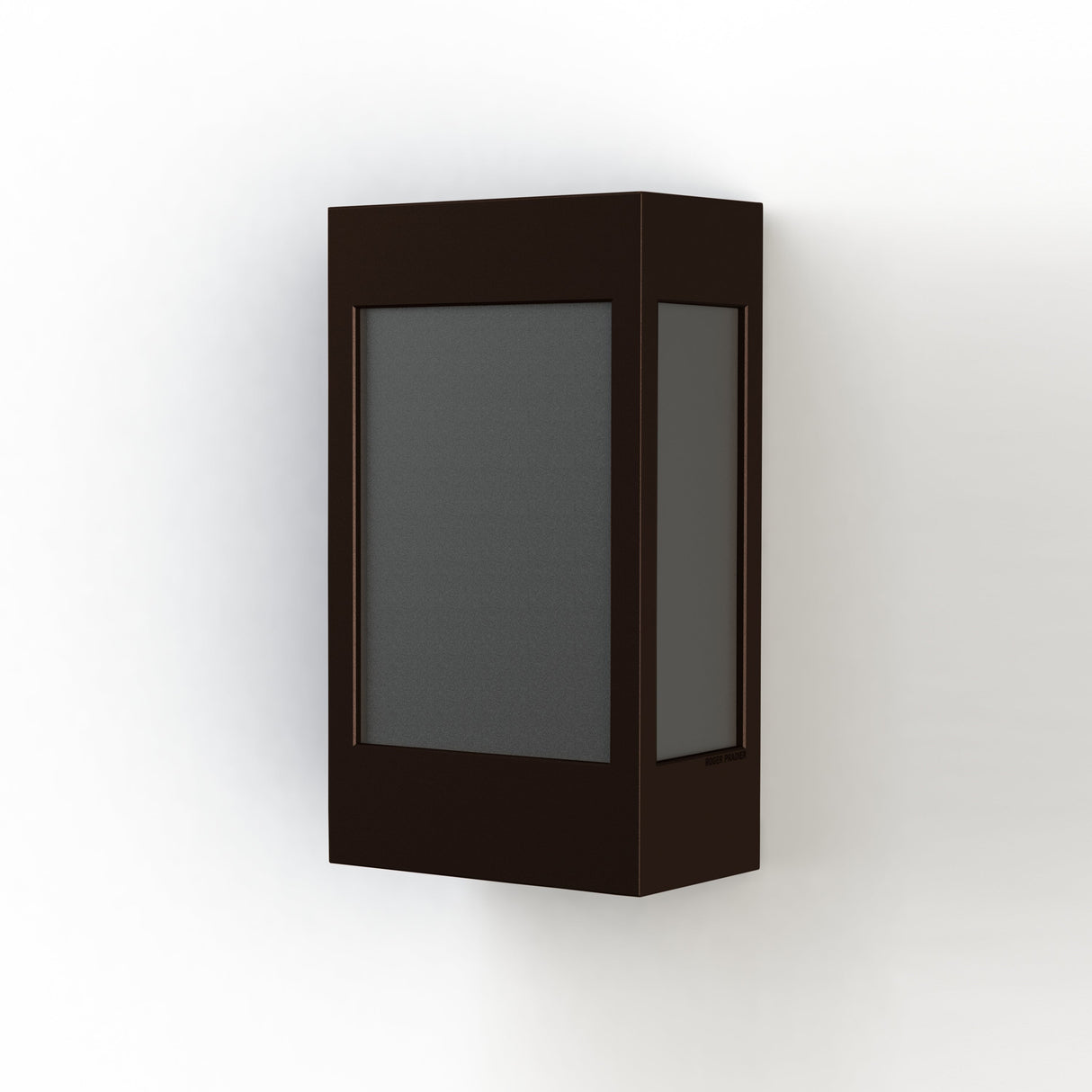 Applique Brick² N°1 PMMA noir Rouille 046 108004046