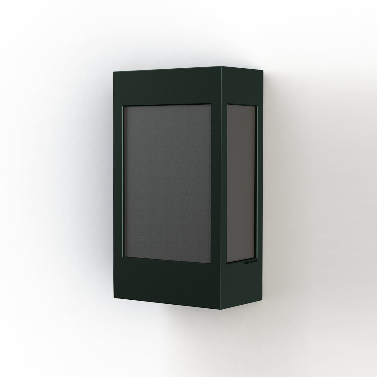 Applique Brick² N°1 PMMA noir Gris ardoise 059 108004059