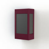 Applique Brick² N°1 PMMA noir Rouge vin 066 108004066
