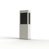 Applique Brick² N°2 PMMA noir Blanc pur 101 108005101