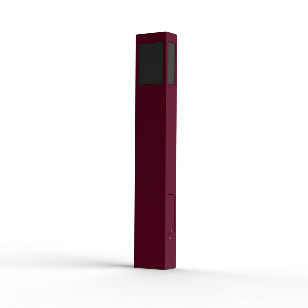 Borne Brick² N°4 PMMA noir Rouge vin 066 108010066