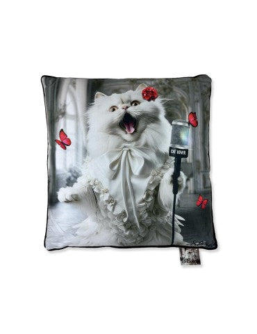 LOT DE 2 COUSSINS CAT LOVER by BINET