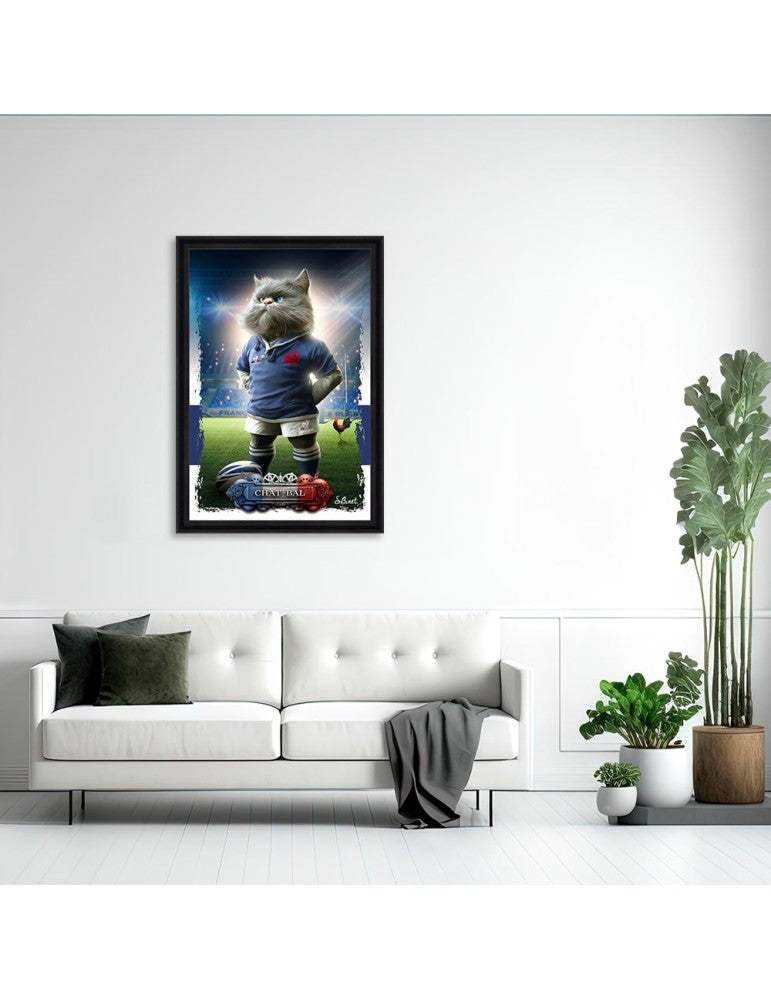 CHAT-BAL by SYLVAIN BINET 62X82