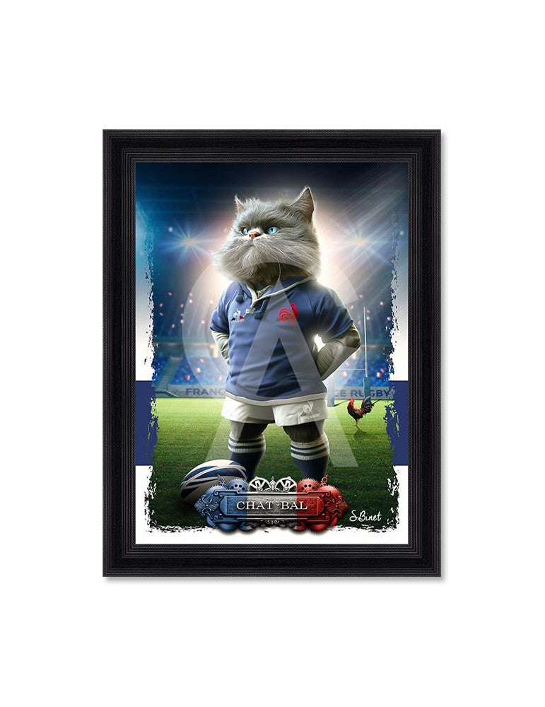 CHAT-BAL by SYLVAIN BINET 62X82