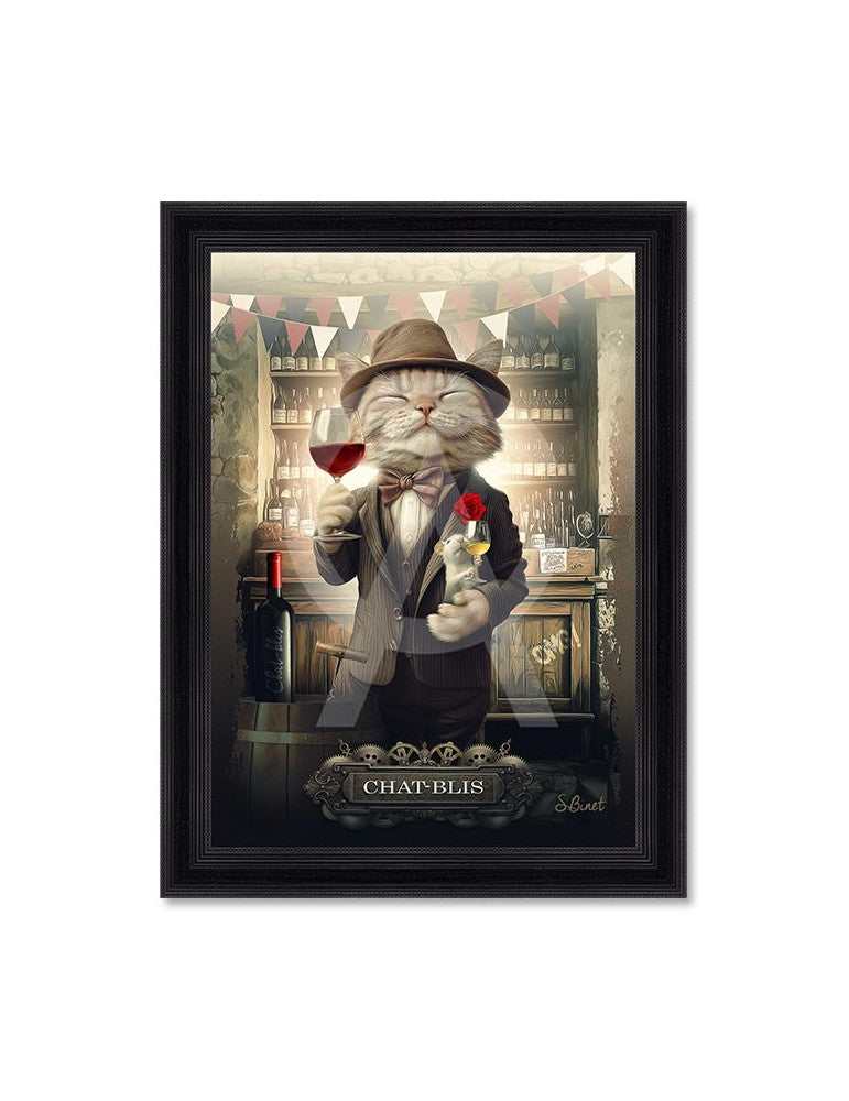 CHAT-BLIS by SYLVAIN BINET 62X82