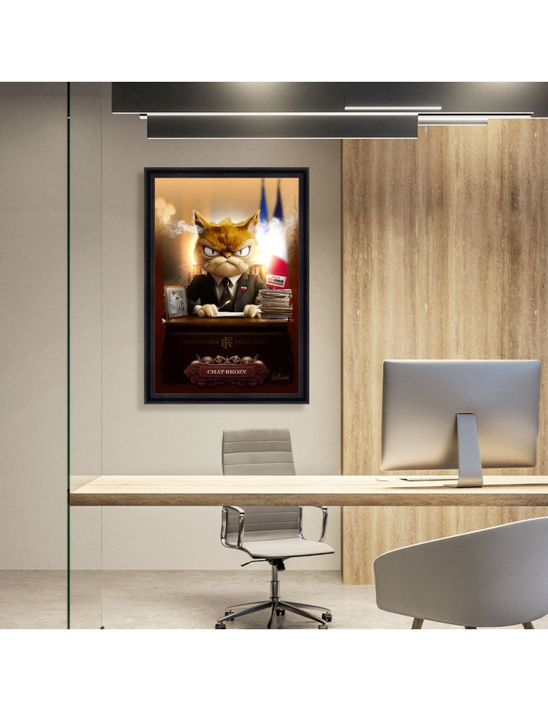 CHAT-RKOSY by SYLVAIN BINET 62X82