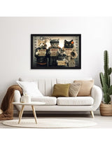 CHATS VOLEURS by SYLVAIN BINET 82X62