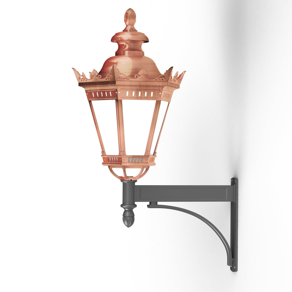 Applique Citadelle avec couronne N°2 LED 35W 3000°K Cuivre 083 116114083