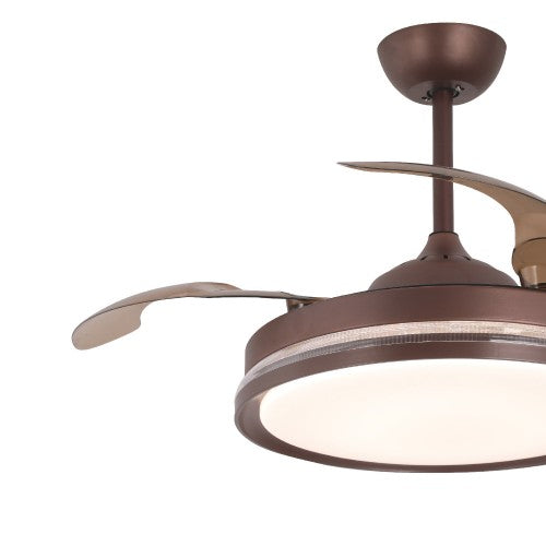 Plafonnier ventilateur Méditerranée LOVA 55050