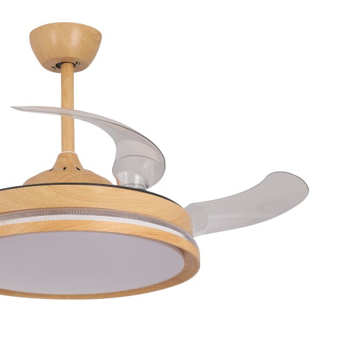 Plafonnier ventilateur Méditerranée LOVA 55070