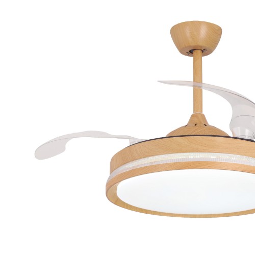 Plafonnier ventilateur Méditerranée LOVA 55070