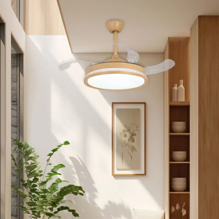 Plafonnier ventilateur Méditerranée LOVA 55070