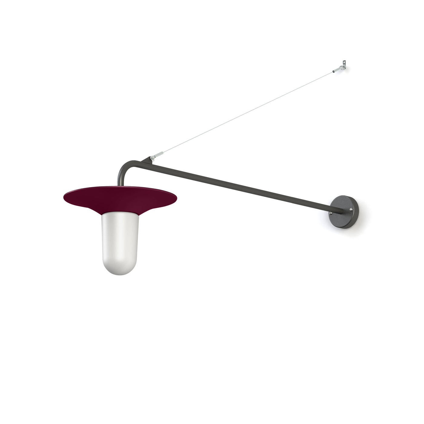 Applique Cooper N°3 opale Rouge vin 066 179006066