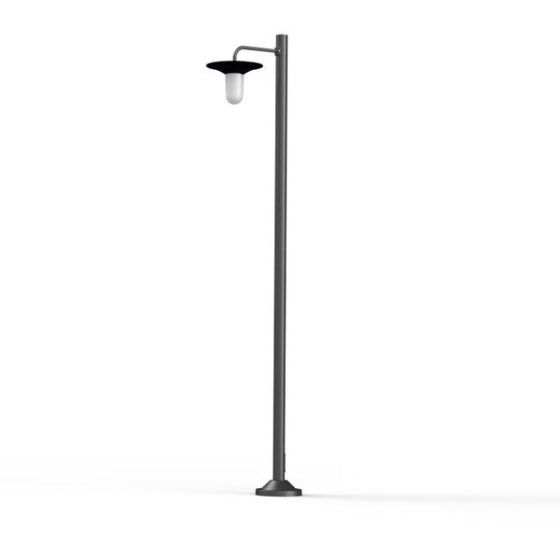 Lampadaire Cooper N°4 opale Noir velours 113 179008113