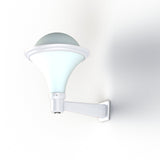 Applique Dallas N°2 detection opale Blanc 001 119004001