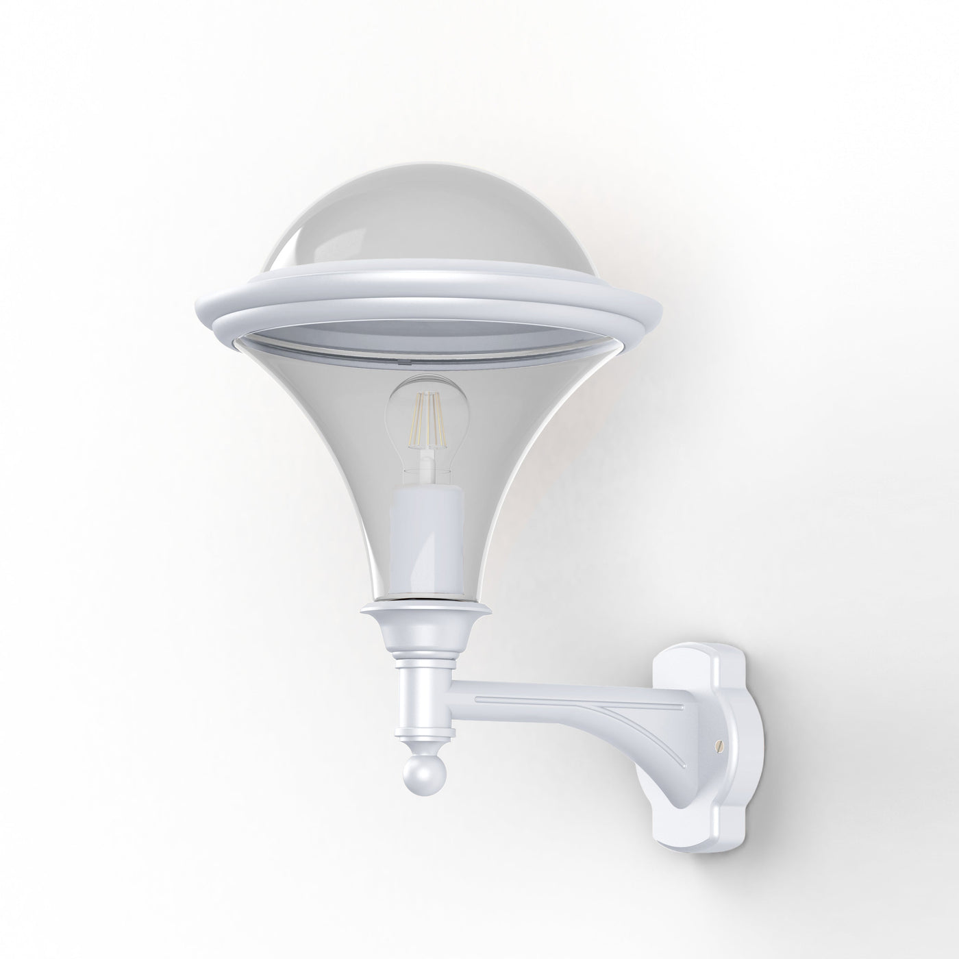 Applique Dallas N°3 fume Blanc 001 119022001
