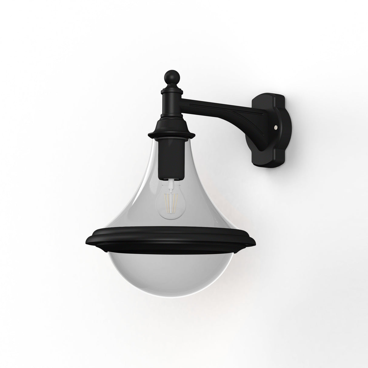 Applique Dallas N°4 fume Noir foncé 000 119024000