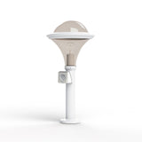 Borne Dallas N°7 prise type F fume Blanc 001 119010001-sk