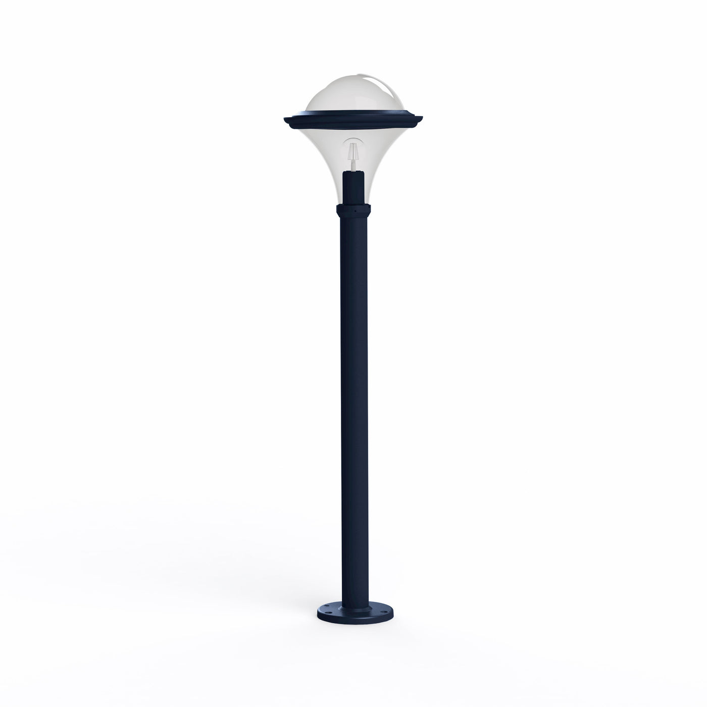 Borne Dallas N°8 fume Bleu azur mat 134 119014134