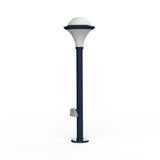 Borne Dallas N°8 prise opale Bleu azur mat 134 119012134