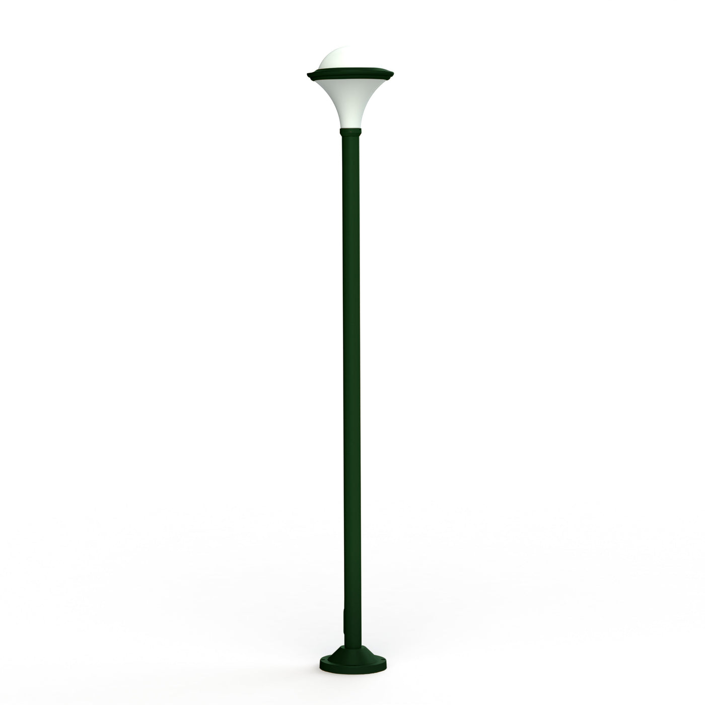 Lampadaire Dallas N°9 opale Vert Anglais 019 119029019