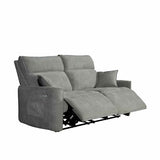 Fauteuil PRAGA 3 Places Electrique gris CASA THAI 4583