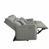 Fauteuil PRAGA 3 Places Electrique gris CASA THAI 4583
