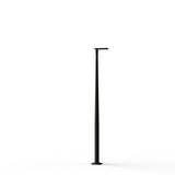 Lampadaire Hector N°2 LED Asym 32W 2700K 1-10V Gris noir 107 182040107