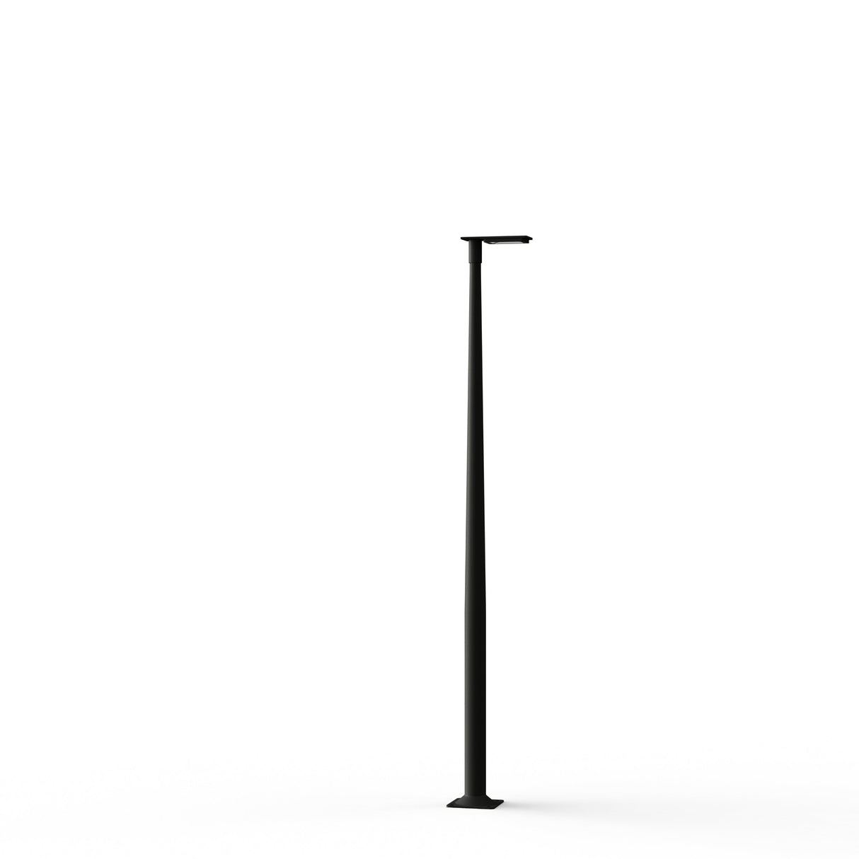Lampadaire Hector N°2 LED asym 32W 3000K Dali Gris noir 107 182018107