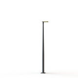 Lampadaire Hector N°2 LED Sym 26W 2700K Jaune soufre 068, Support Gris 107 182337068
