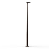 Lampadaire Hector N°3 LED Asym 32W 2700K 1-10V Rouille 046 182046046