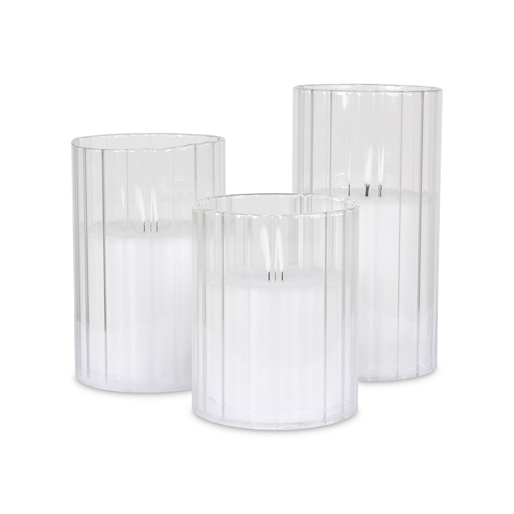 Lot de 3 bougies avec télécommande OBJET 015884