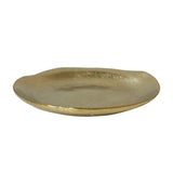 Coupelle "JULIETTE" rond GM dorée D23 H2cm 017257
