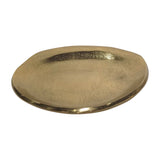 Coupelle "JULIETTE" rond GM dorée D23 H2cm 017257