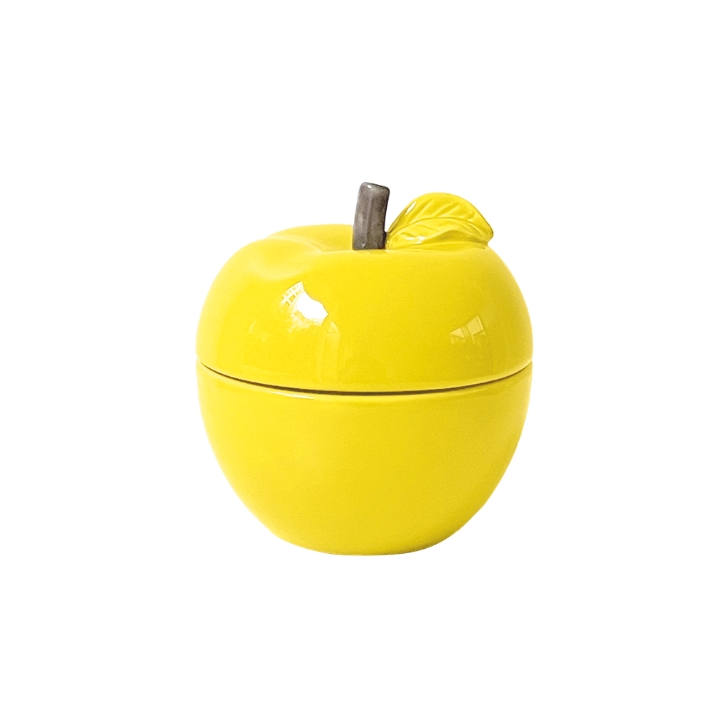 Bougie "POMME" jaune senteur Citron 019070