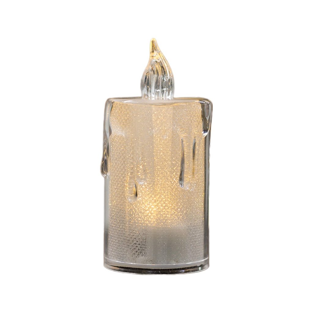 Déco Lot de 5 bougies  LED D4 cm H8 cm 016235